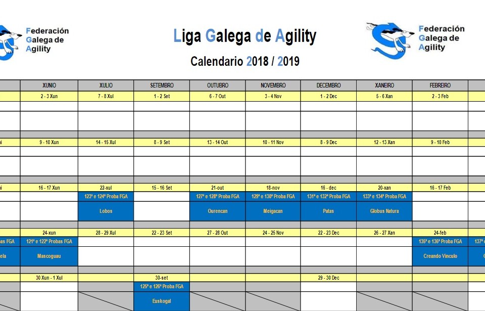 CALENDARIO